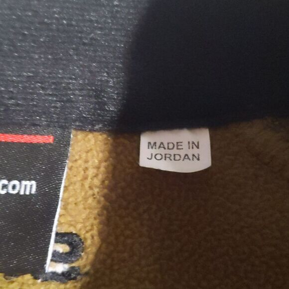 Spyder olive army green and black full front zip jacket coat, polyester knit M - Picture 6 of 8